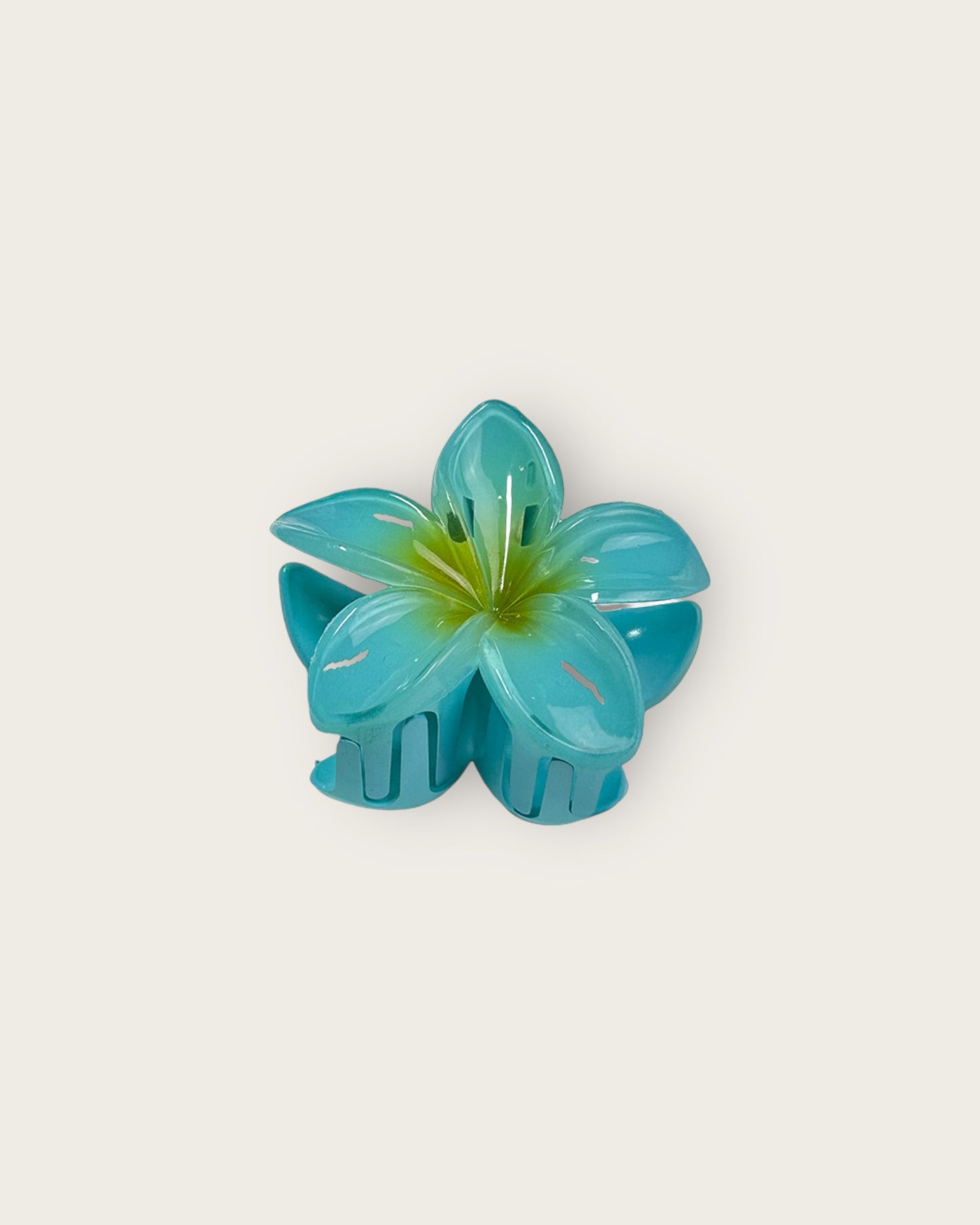 Pinza de cabello flor tropical