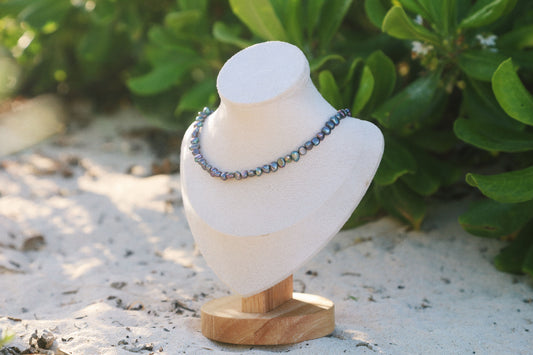 Collar de perlas de río