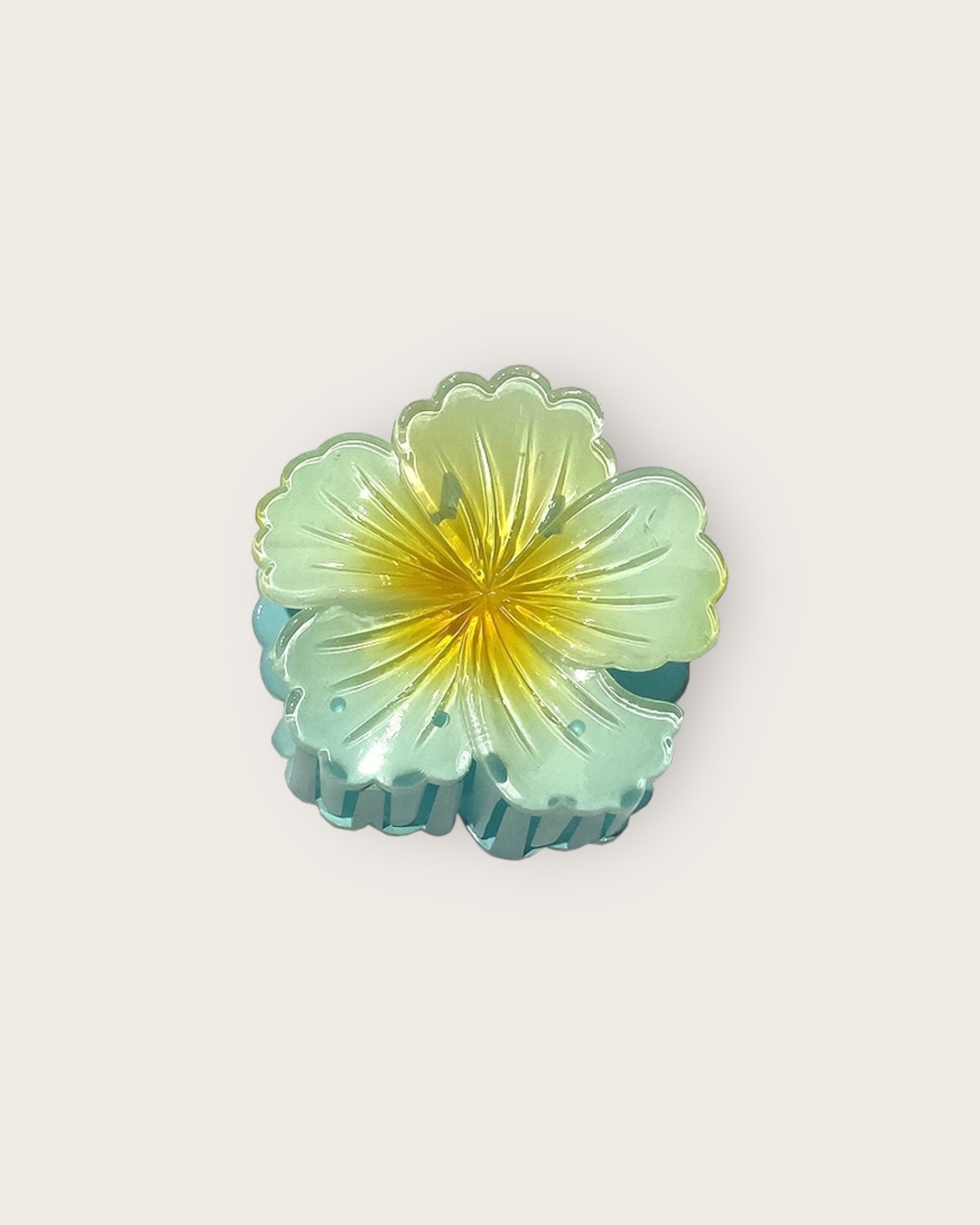 Pinza de cabello flor de jamaica